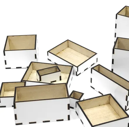 Generated laser cut path