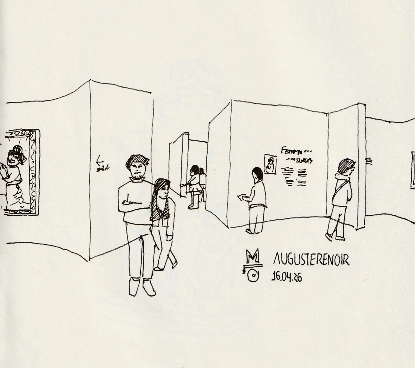 Renoir exhibition, Musee d'orsay