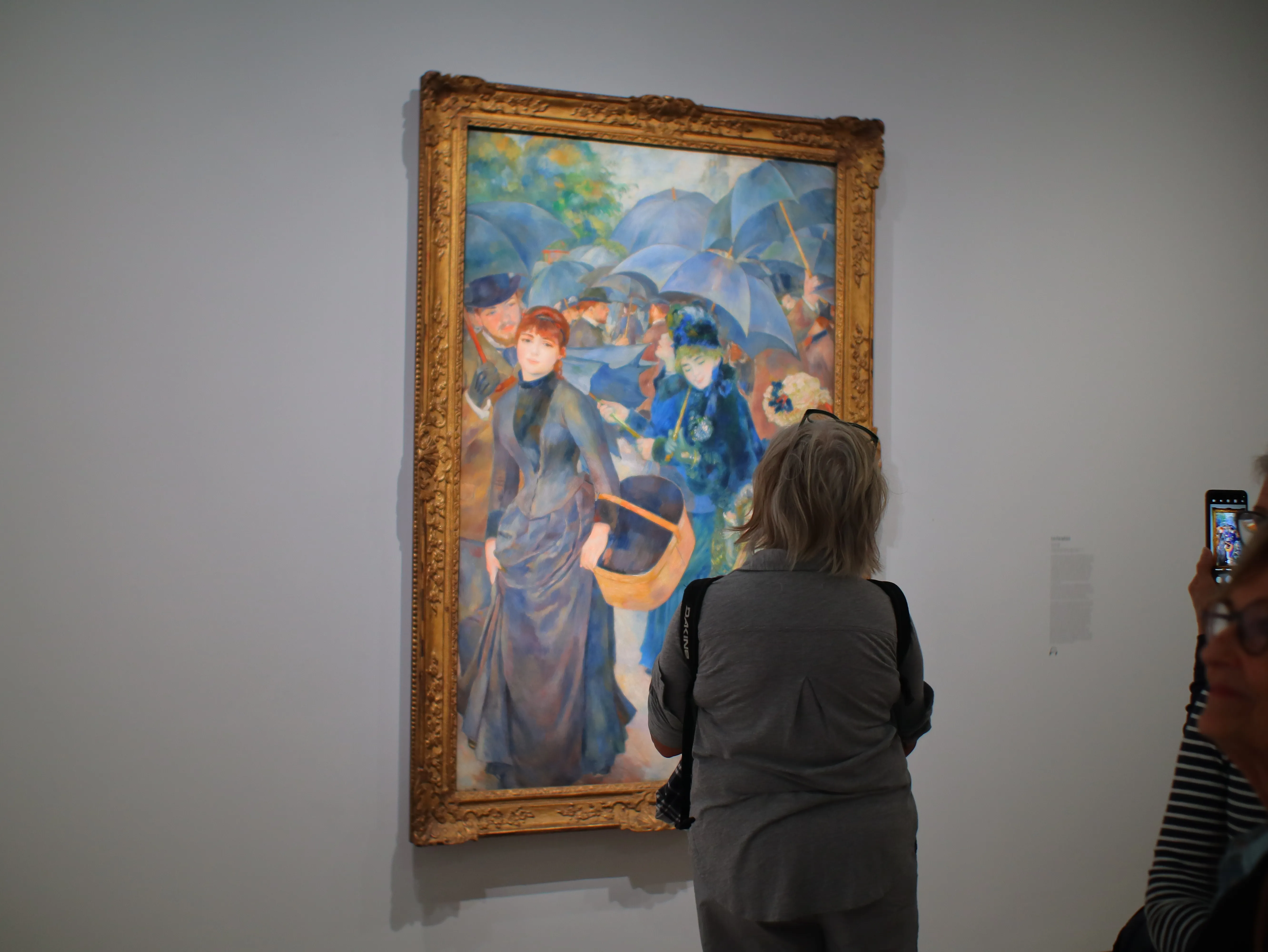 The umberllas, Renoir, Musee d'Orsay